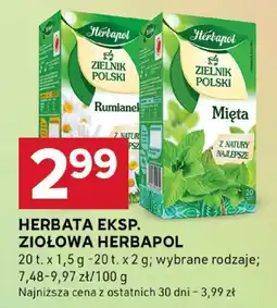 Stokrotka Herbata ziołowa Herbapol oferta