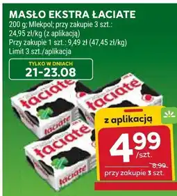 Stokrotka Masło ekstra Łaciate Mlekpol oferta