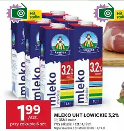 Stokrotka Mleko UHT Łowickie 3,2% Łowicz oferta