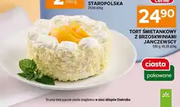 Stokrotka Tort śmietankowy z brzoskwiniami Janczewscy oferta