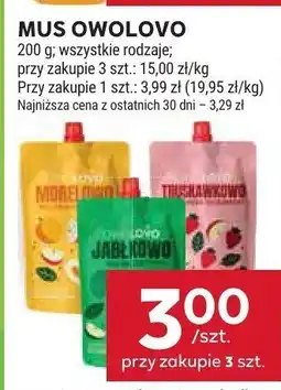 Stokrotka Mus jabłkowy owolovo 200g oferta