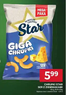 Stokrotka Chrupki Star ser z ziemniakami oferta