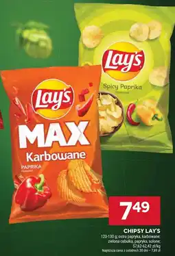 Stokrotka Chipsy Lay's Max Karbowane Papryka oferta