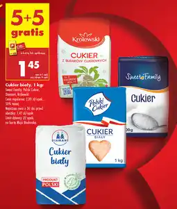 Biedronka Cukier biały 1kg oferta