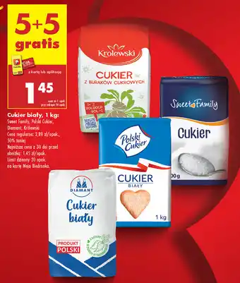 Biedronka Cukier biały 1kg oferta