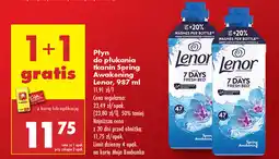 Biedronka Płyn do płukania Lenor oferta