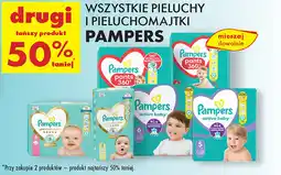 Biedronka Pieluchy i pieluchomajtki Pampers oferta