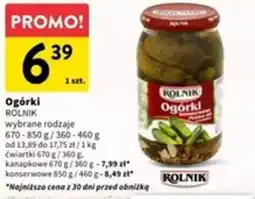 Intermarche Ogórki oferta