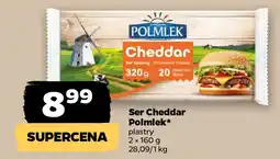 Netto Ser Cheddar Polmlek plastry oferta