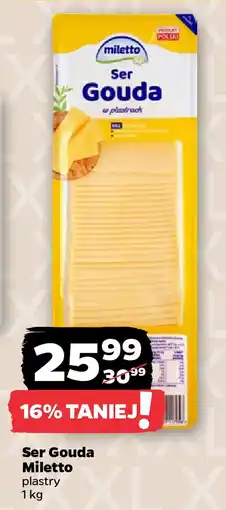 Netto Ser Gouda Miletto plastry oferta