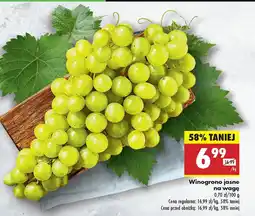Biedronka Winogrono jasne 1 kg Biedronka oferta