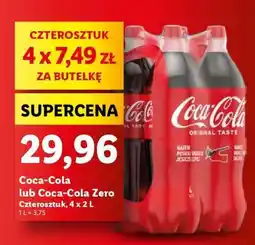Lidl Coca-Cola lub Coca-Cola Zero oferta