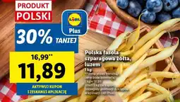Lidl Polska fasola szparagowa żółta, luzem oferta