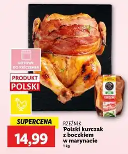 Lidl Rzeźnik Polski kurczak z boczkiem w marynacie oferta