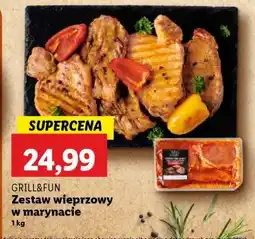 Lidl GRILL&FUN Zestaw wieprzowy w marynacie oferta
