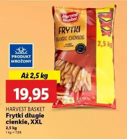 Lidl HARVEST BASKET Frytki długie cienkie, XXL oferta