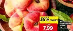 Lidl Brzoskwinie ciasteczkowe, luzem oferta