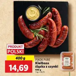 Lidl PIKOK PURE Kiełbasa śląska z szynki oferta