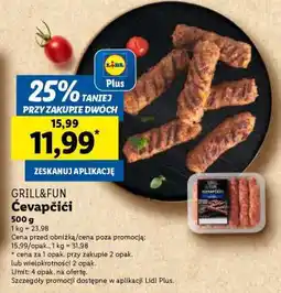 Lidl GRILL&FUN Ćevapčići oferta