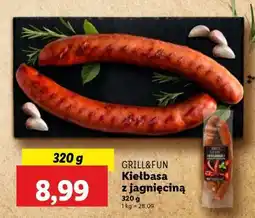 Lidl GRILL&FUN Kiełbasa z jagnięciną oferta