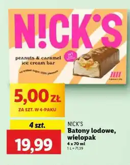 Lidl NICK'S Batony lodowe, wielopak oferta
