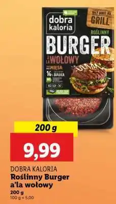Lidl DOBRA KALORIA Roślinny burger à la wołowy oferta