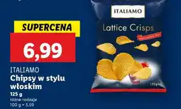 Lidl ITALIAMO Chipsy w stylu włoskim oferta