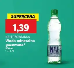 Lidl NAŁĘCZOWIANKA Woda mineralna gazowana oferta