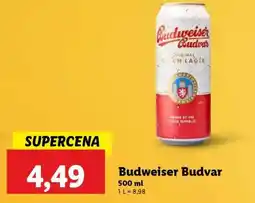 Lidl Budweiser Budvar oferta