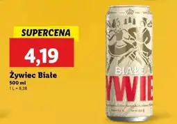 Lidl Żywiec Białe oferta