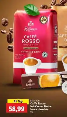 Lidl Bellarom Caffe Rosso lub Crema Dolce, kawa ziarnista oferta