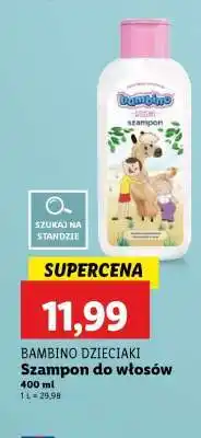 Lidl BAMBINO DZIECIAKI Szampon do włosów oferta