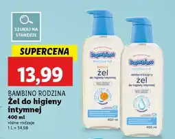 Lidl BAMBINO RODZINA Żel do higieny intymnej oferta