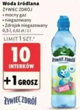 Intermarche Woda źródlana oferta