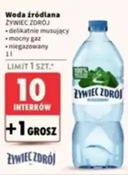 Intermarche Woda źródlana oferta