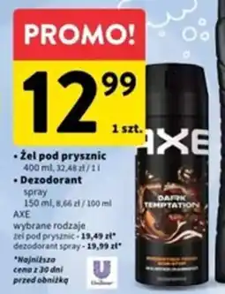 Intermarche Żel pod prysznic/Dezodorant oferta