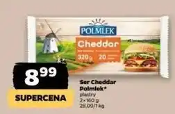 Netto Ser topiony cheddar Polmlek oferta