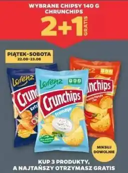 Netto Chipsy pikantna papryka i ser Crunchips oferta
