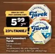 Netto Ser camembert z prażonymi pestkami dyni Turek Naturek oferta
