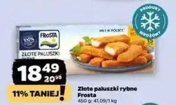 Netto Złote paluszki rybne z fileta Frosta oferta