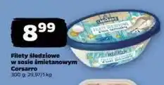 Netto Filety śledziowe w sosie śmietankowym Corsarro oferta