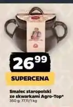 Netto Smalec staropolski ze skwarkami w garnku Agro-Top oferta