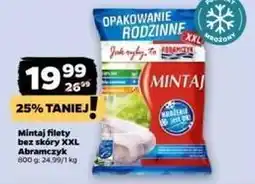 Netto Mintaj filet bez skóry Abramczyk oferta