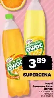 Netto Napój cytryna Hortex Gazowany Owoc oferta