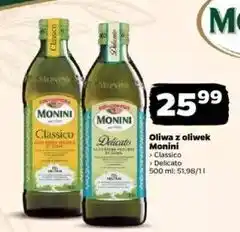 Netto Oliwa z oliwek extra vergine Monini Delicato oferta