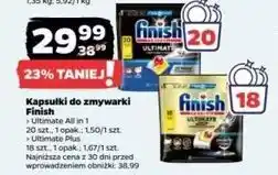 Netto Tabletki do zmywarek lemon Finish Ultimate Plus oferta