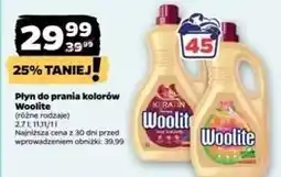 Netto Płyn do prania mix color fruity Woolite Keratin oferta