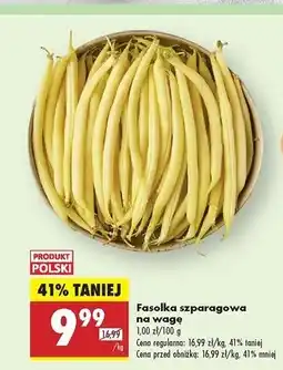 Biedronka Fasola szparagowa żółta oferta