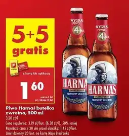 Biedronka Piwo Harnaś Jasne Pełne oferta