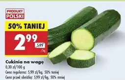 Biedronka Cukinia zielona oferta